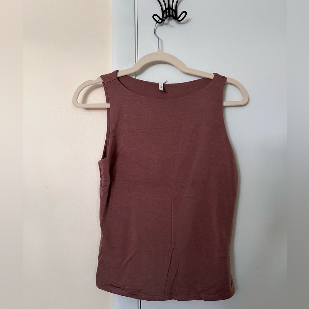 Women's Sleeveless Top - Mauve